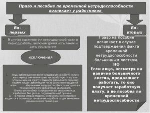 Выплата пособия по временной нетрудоспособности после увольнения