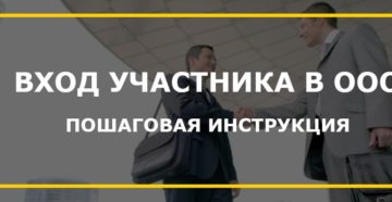 Добавить учредителя в ооо пошаговая инструкция 2019