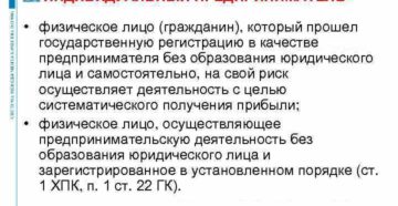 Ип и физ лицо в чем разница