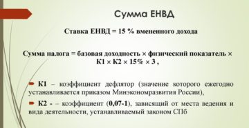 Ставка енвд в 2019 году для ип