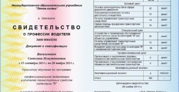 Сколько действительно свидетельство об окончании автошколы
