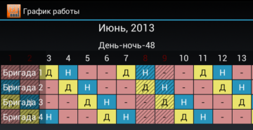День ночь отсыпной выходной как это