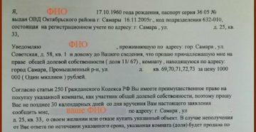 Преимущественное право покупки комнаты в коммунальной квартире