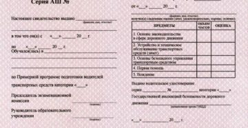 Сколько действует справка об окончании автошколы Сколько действует справка об окончании автошколы